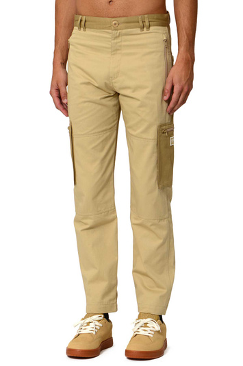 KENZO Cargo Slim Trousers Beige . Men . 38