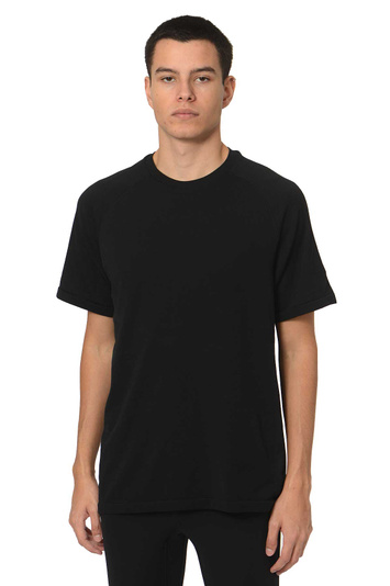 Y-3 Running Kurzarm-T-Shirt Schwarz