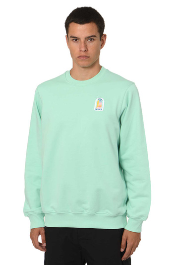 CASABLANCA L'Arc Colore Patch Sweatshirt Mint