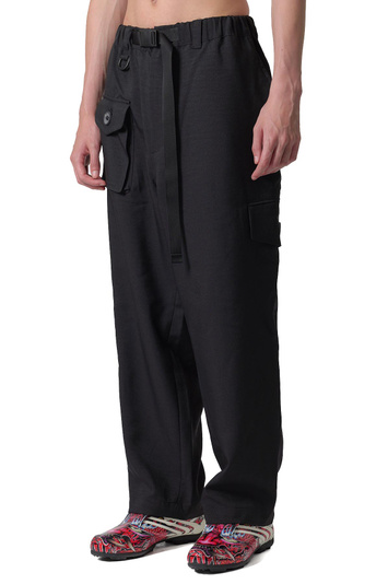 Y-3 Sport Uniform Tapered Trousers Black . Men . M