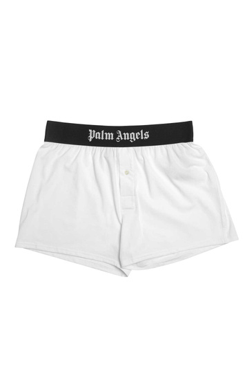 PALM ANGELS Button Boxers White . Men . XL