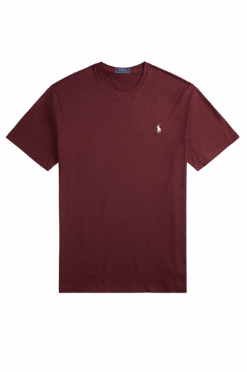 POLO RALPH LAUREN Classic Fit Heavyweight Jersey T-Shirt Wine Red
