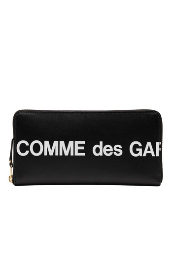 COMME DES GARÇONS Huge Logo Large Zip Wallet