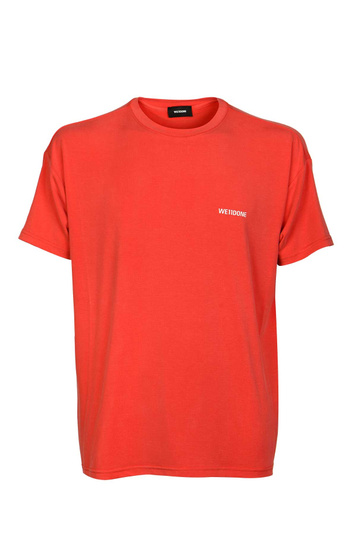 WE11DONE Red Modal T-shirt . Men . S