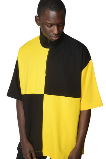 ÉTUDES Wüste Kariertes Polo-Shirt