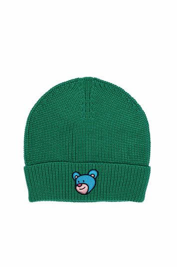 INBETWEENERS Bear Wool Beanie Green