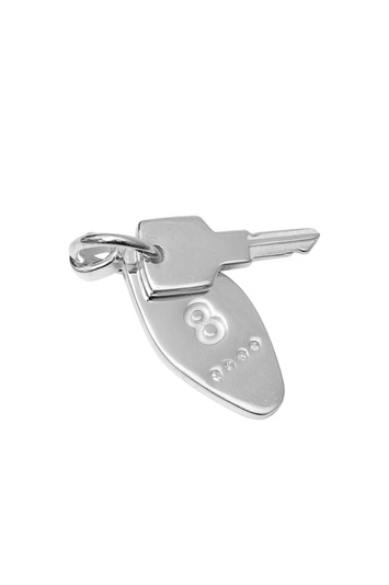 HATTON LABS Towers Key Silver Pendant