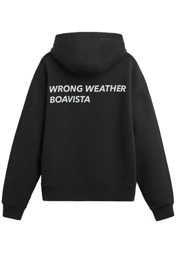 WRONG WEATHER Capsule Collection Boavista Hoodie Black