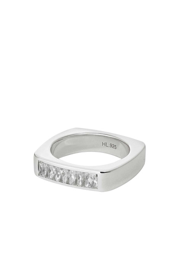 HATTON LABS Stacked Baguette Ring