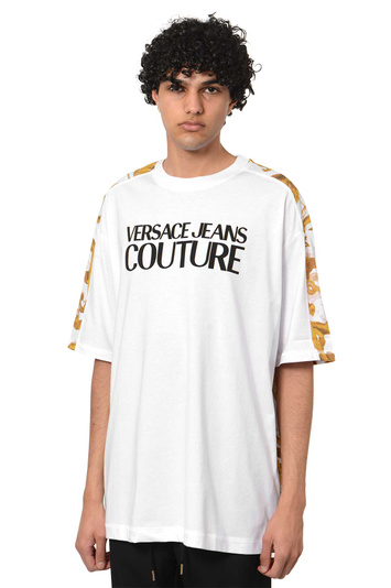 VERSACE JEANS COUTURE Logo T-shirt White . Men . S