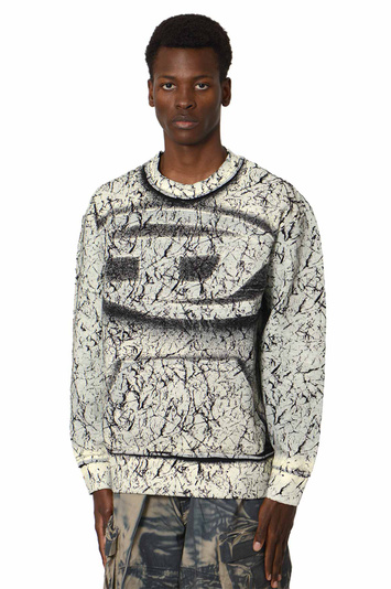 DIESEL S-Macoval Sweatshirt . Men . L