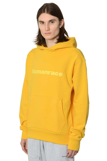 adidas X PHARRELL WILLIAMS Premium Basics Hoodie Yellow . Men . S