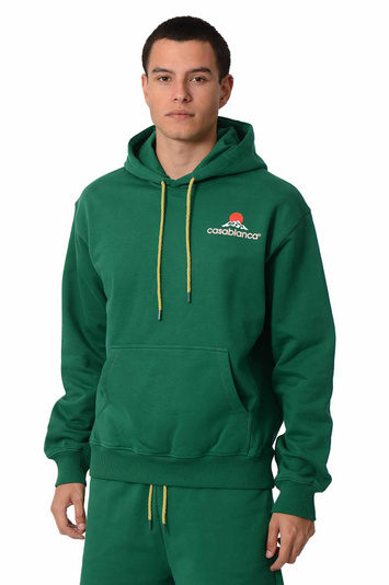 CASABLANCA Montagne Hoodie Green