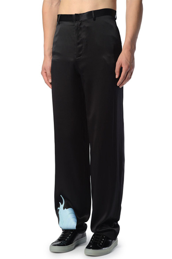 J.W.ANDERSON Snail Silk Trousers . Men . 44