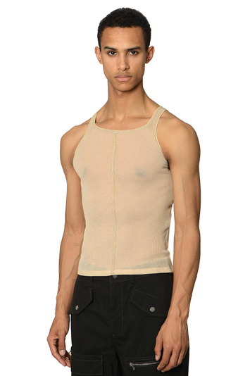 DION LEE Dreifach-Naht-Top