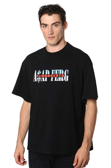 PLATFORMX X ASAP FERG Rock Star Black T-shirt . Men . XS