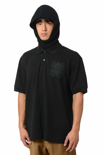 LACOSTE Wappen-Polohemd Dunkelgrün
