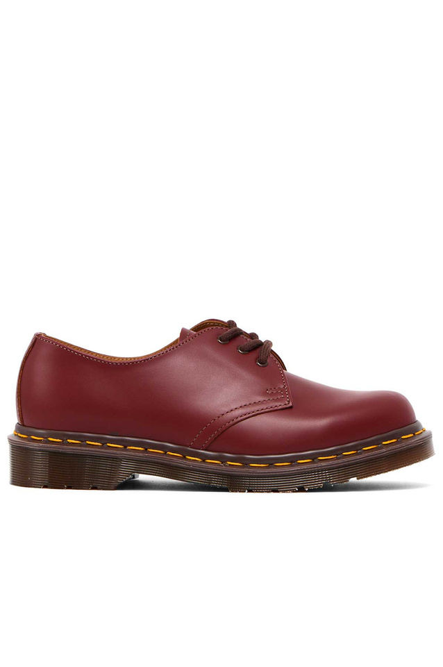 DR. MARTENS 1461 Lace Up Shoes Oxblood Quilon - Wrong Weather