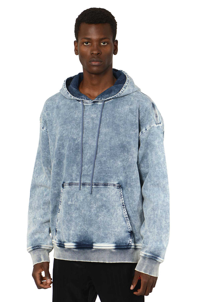 DIESEL D-Um-Rib-S2 Track Hoodie - Wrong Weather