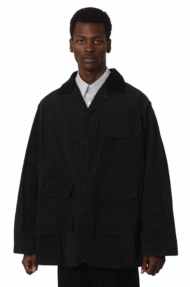 MAISON MARGIELA Sports Jacket Black - Wrong Weather