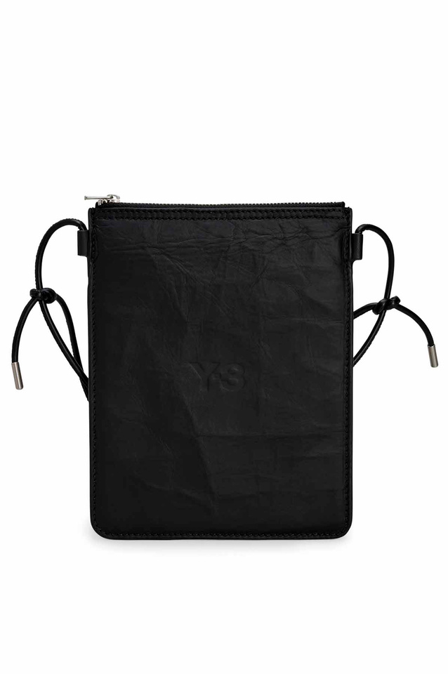 バッグ Y's for men Body bag leather canvas BLK Y's for men 2WAY TOTE BAG – THE SHOP YOHJI YAMAMOTO