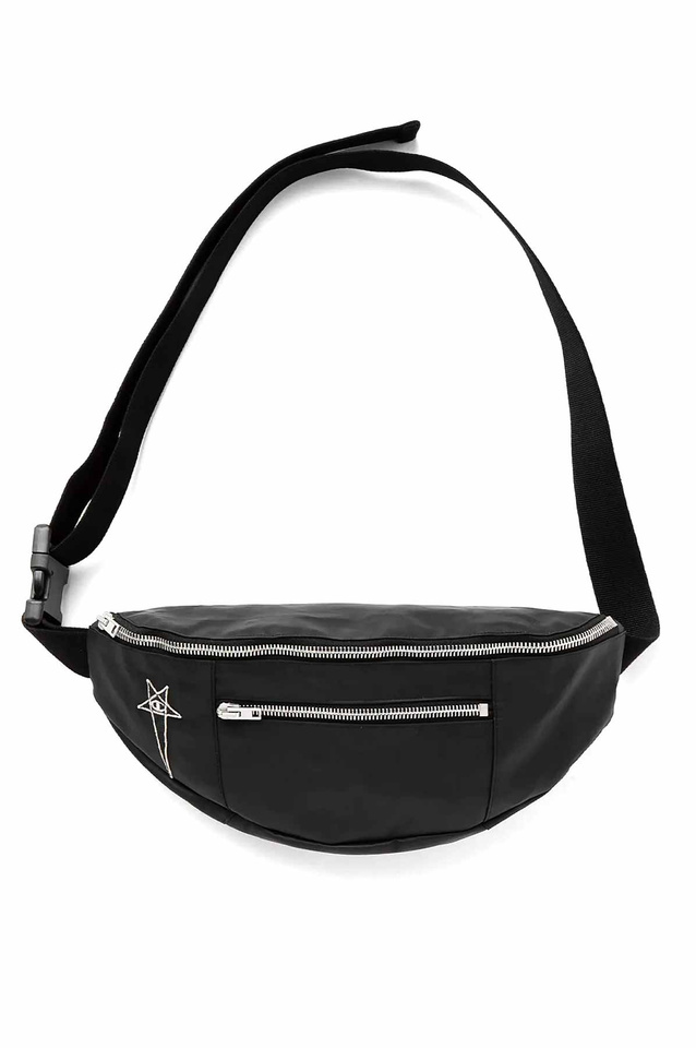 CHAMPION X RICK OWENS Bumbag Light Nylon Black - Wrong Weather