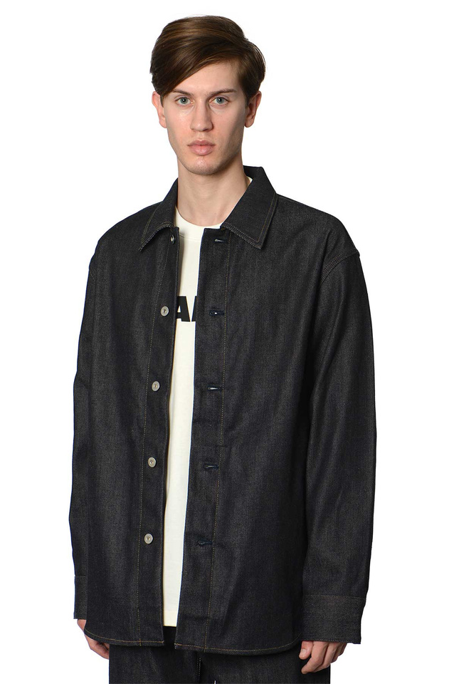 JIL SANDER Workwear Japanese Denim Shirt - Wrong Weather