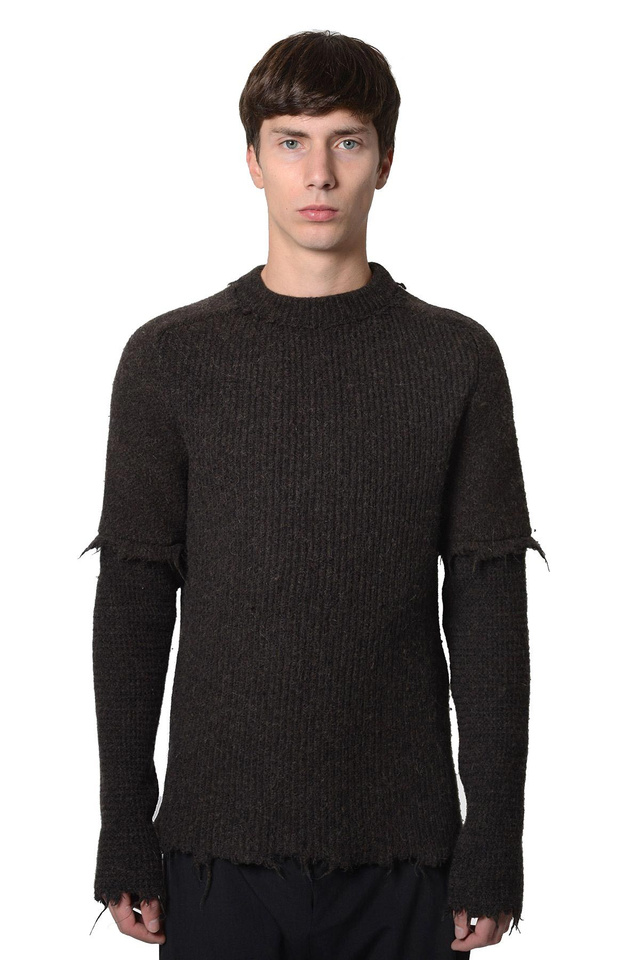 DAMIR DOMA Brown Wool Kerkoni Jumper - Wrong Weather