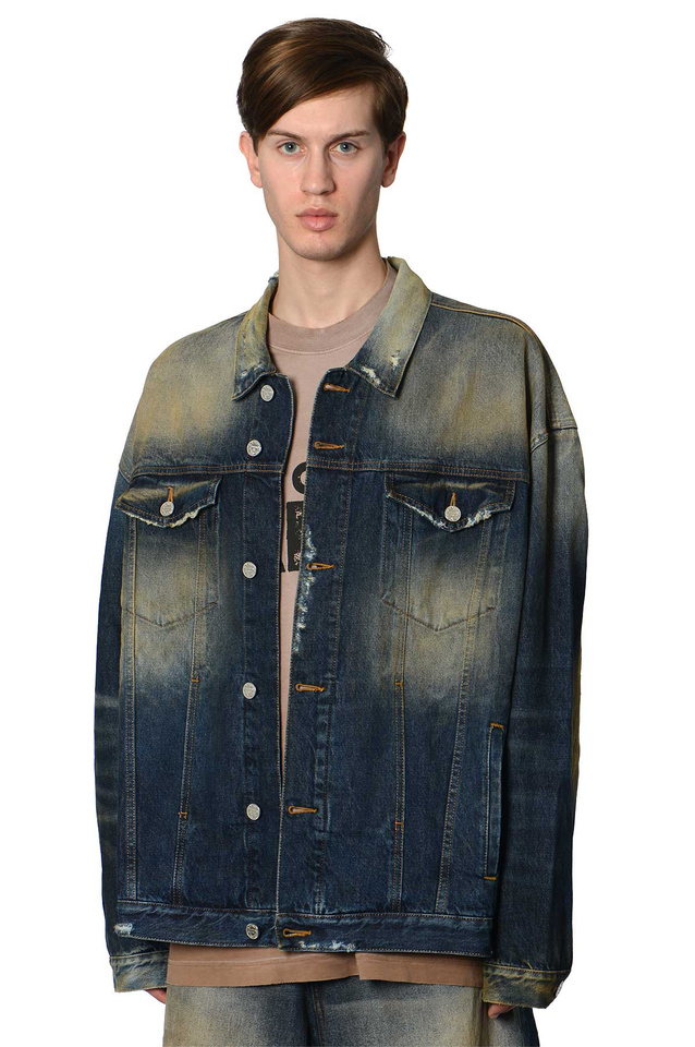 VETEMENTS ウォッシュドデニムジャケット - Wrong Weather