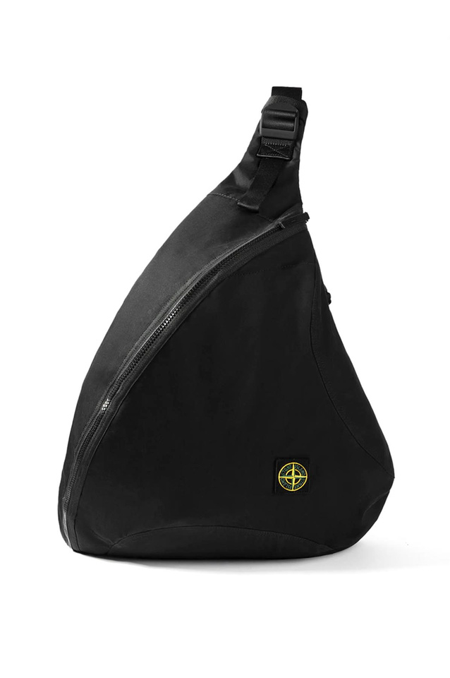 STONE ISLAND 9200020 ALUMINIUM TELA Sling Backpack - Wrong Weather
