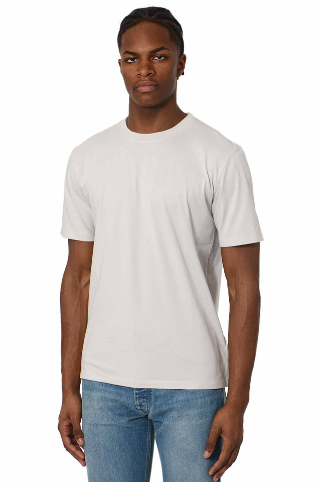 MAISON MARGIELA Organic Cotton T-shirt Lilac - Wrong Weather