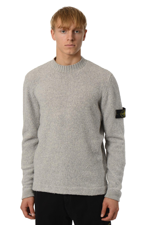 STONE ISLAND 5100056 Jumper Light Grey - Wrong Weather