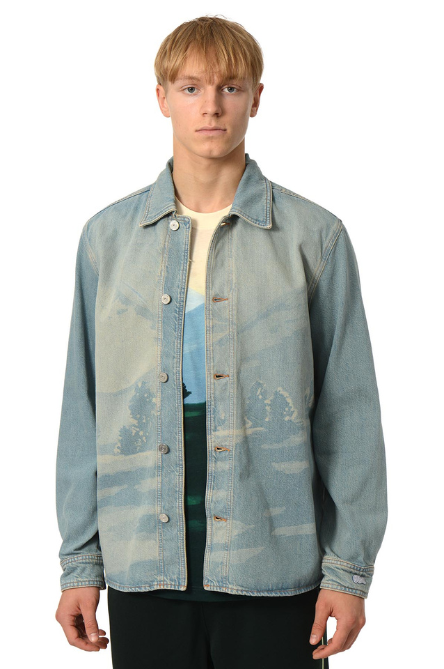 lacoste denim dress Lacoste EF4395 Denim Dress
