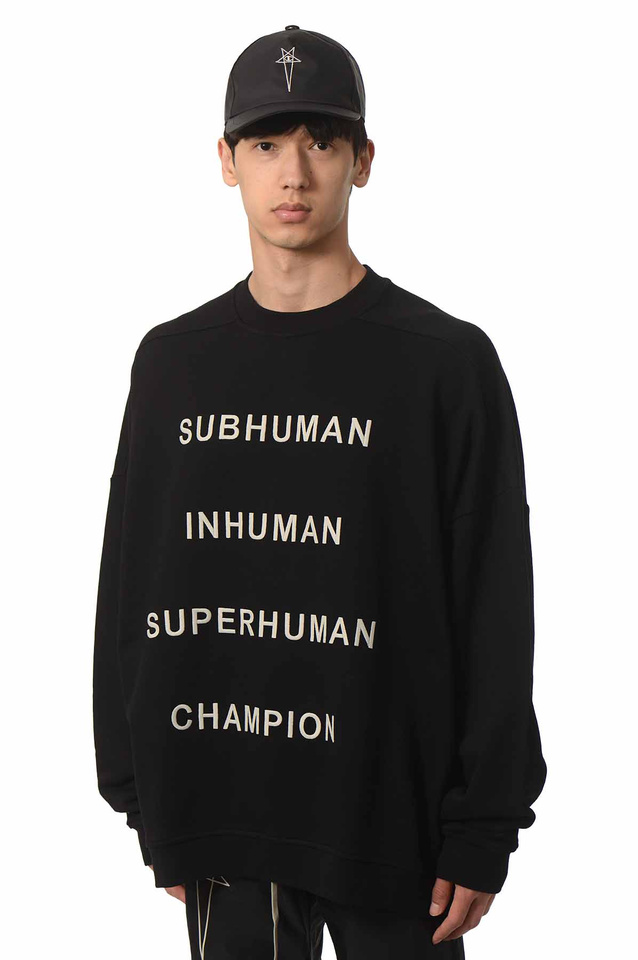CHAMPION X RICK OWENS ジャンボ・スウェット・コンパクト・フェルパ