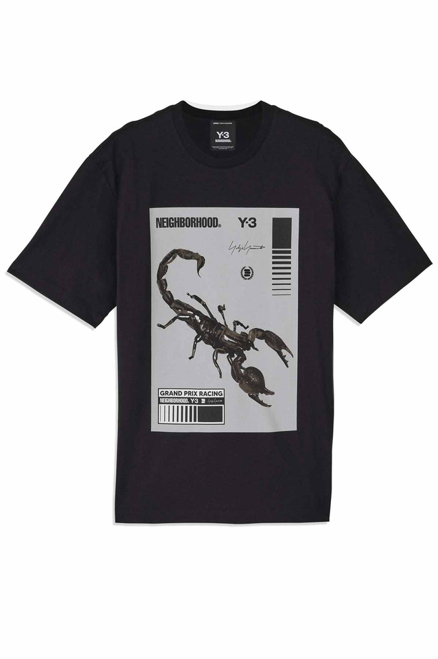 新品Y-3  YOHJI Multi Color Graphic T-Shirt Adidas y-3 t shirt - Gem
