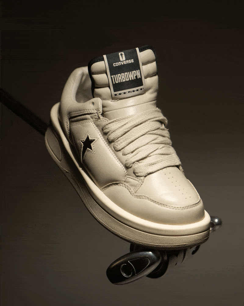 CONVERSE X DRKSHDW TURBOWPN OX SNEAKERS 