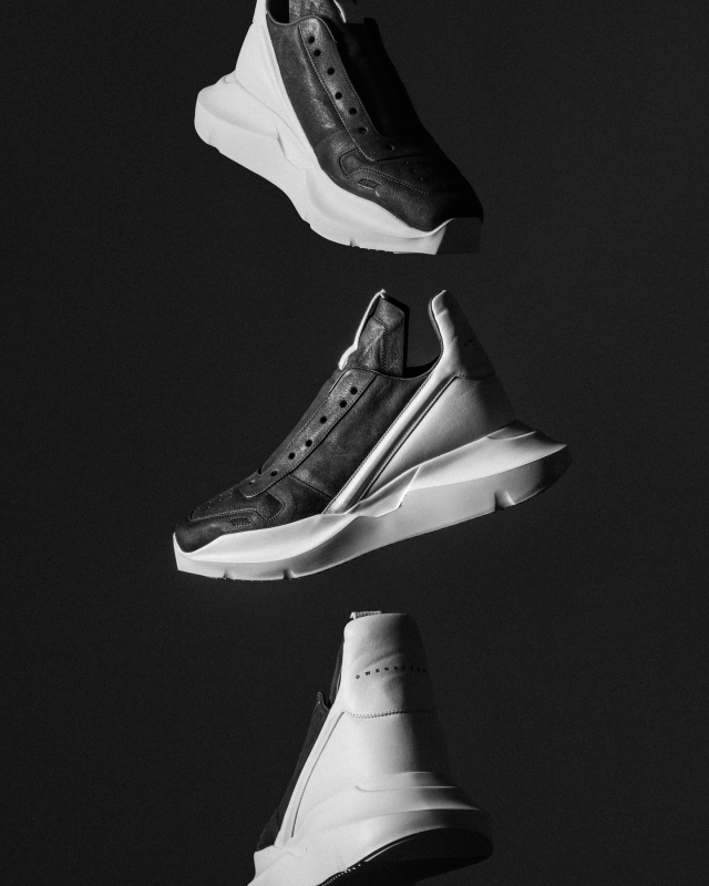 RICK OWENS "CONCORDIANS" FOOTWEAR