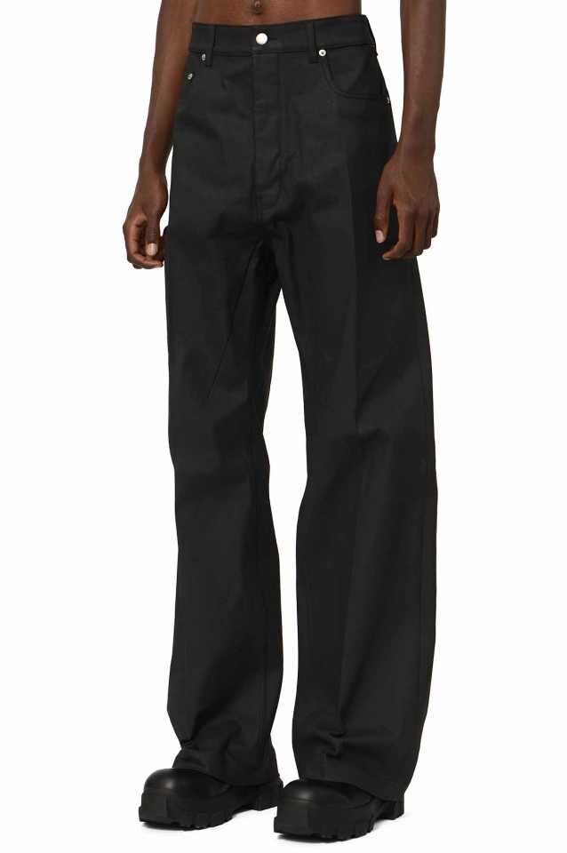 RICK OWENS Geth Jeans Black - Wrong Weather