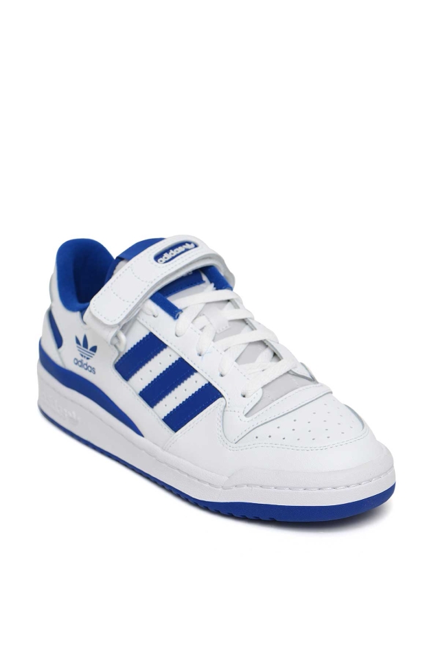 adidas FORUM LOW Weather Wrong Sneakers - White/Royal Blue Cloud