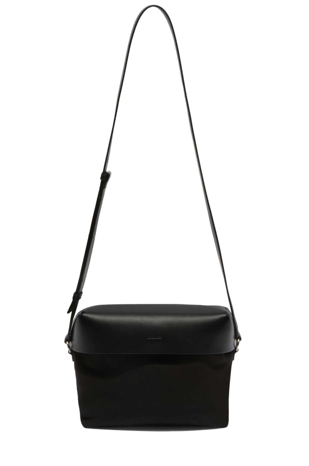 JIL SANDER Medium Crossbody Bag Black - Wrong Weather