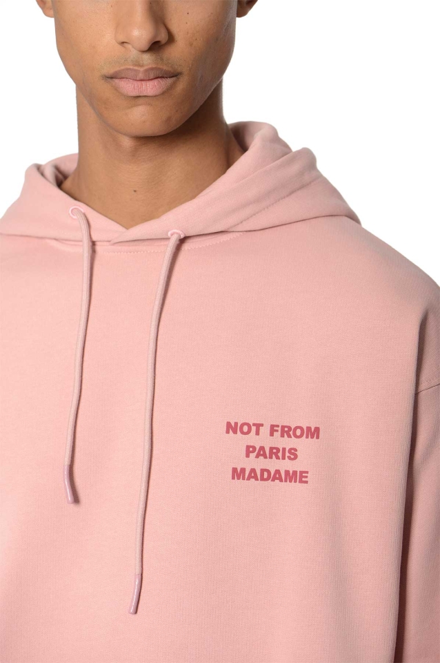 MADAME Pink Regular Fit Sweatshirt