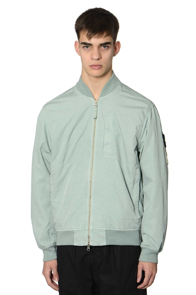 STONE ISLAND Cupro Cotton Twill TC Jacket Sky Blue - Wrong Weather