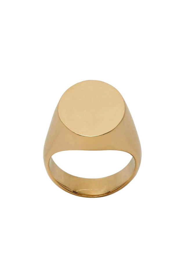 Maison margiela discount ring brass blue