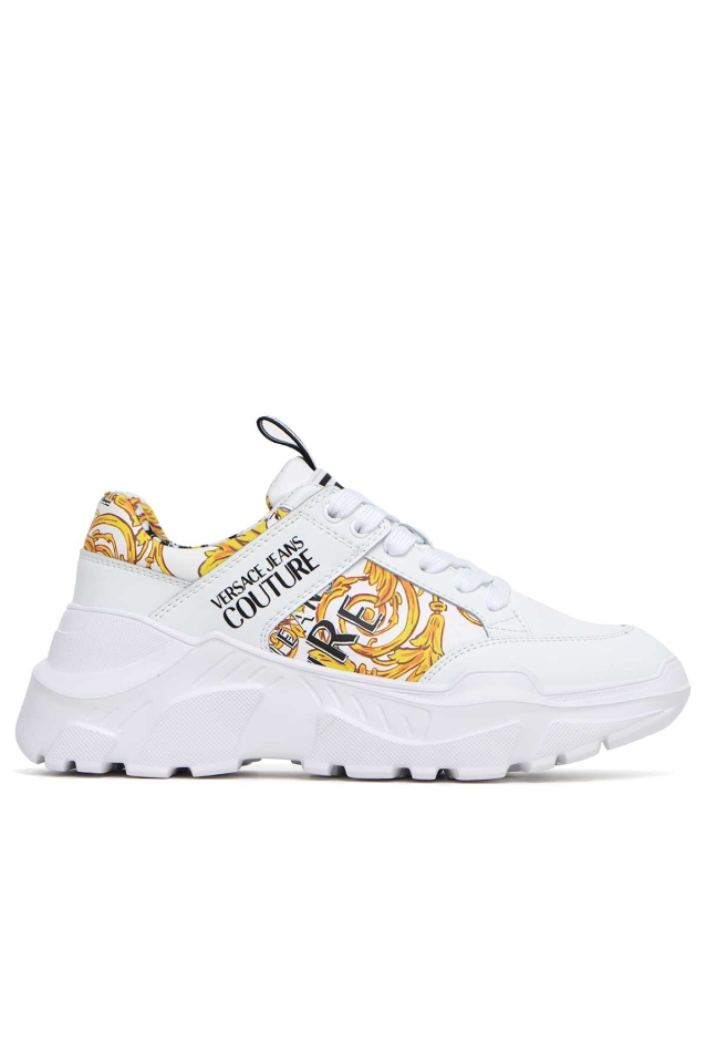 Versace Jeans Couture Side logo-print Detail Sneakers - Farfetch