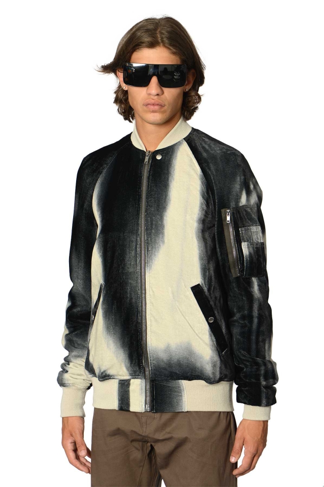 RICK OWENS Padded Bomber Raglan Flight Jacket - Wrong Weather