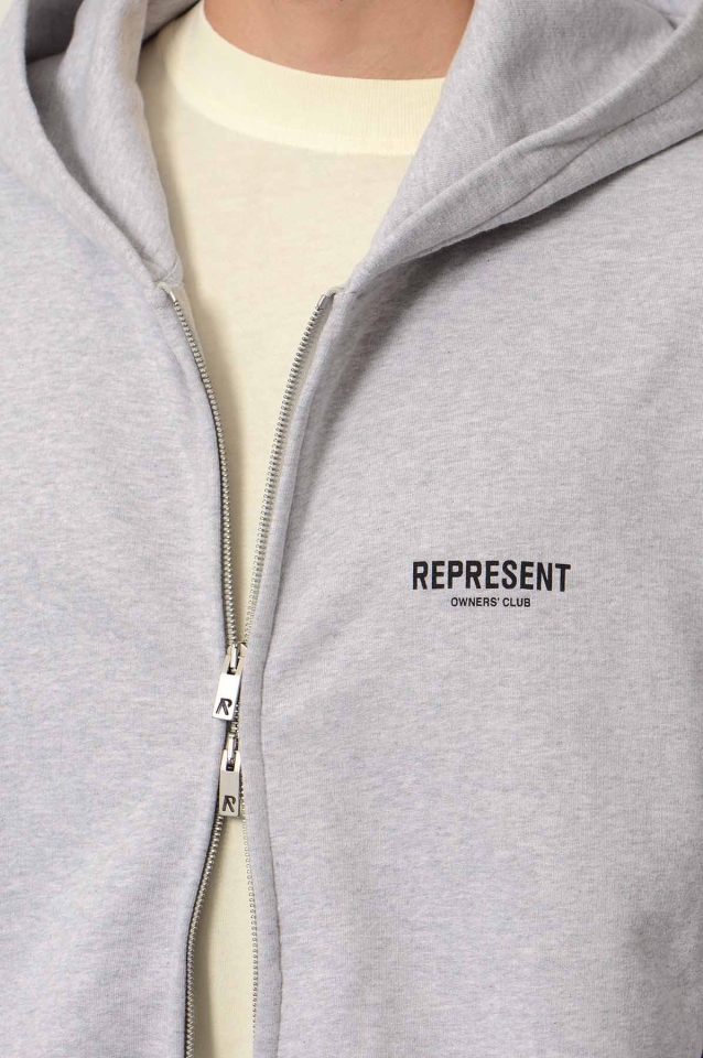 【REPRESENT】オーナーズクラブのロゴプリントパーカー Represent - リプレゼント・オーナーズ・クラブ スクリプト