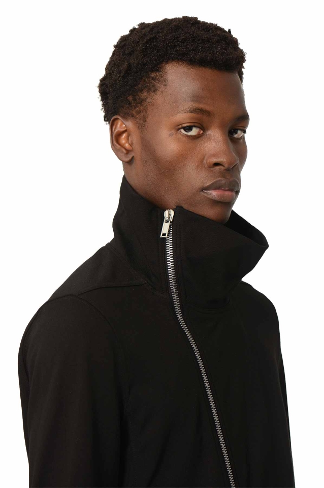 RICK OWENS Concordians Bauhaus Jogger Jacket Black - Wrong