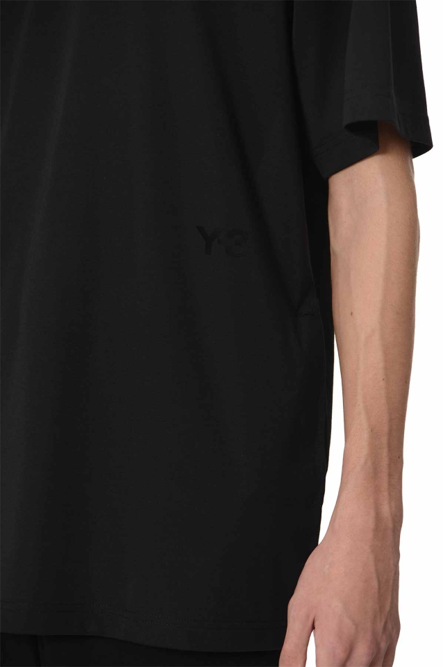 Y-3 Premium Short Sleeve T-shirt Black - Wrong Weather