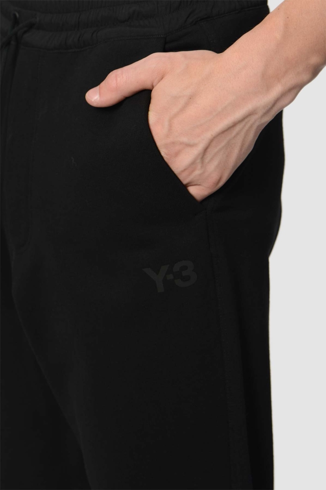 Y-3 Classic Terry Cuffed Joggers Black - Wrong Weather