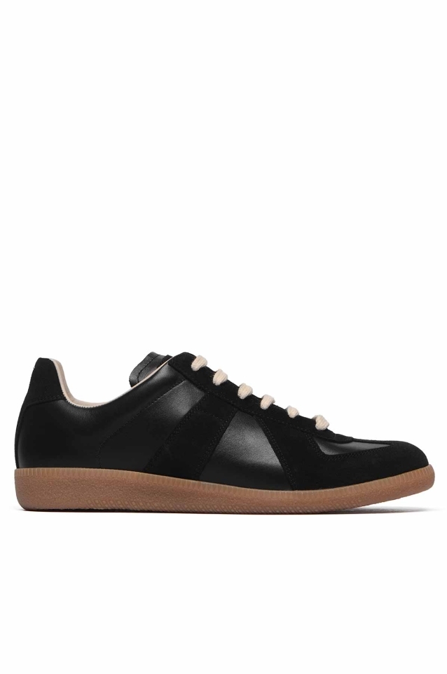 【MAISON MARGIELA】ナッパとスエードのレプリカ・スニーカー MAISON MARGIELA Replica スエード＆レザー スニーカー | NET-A